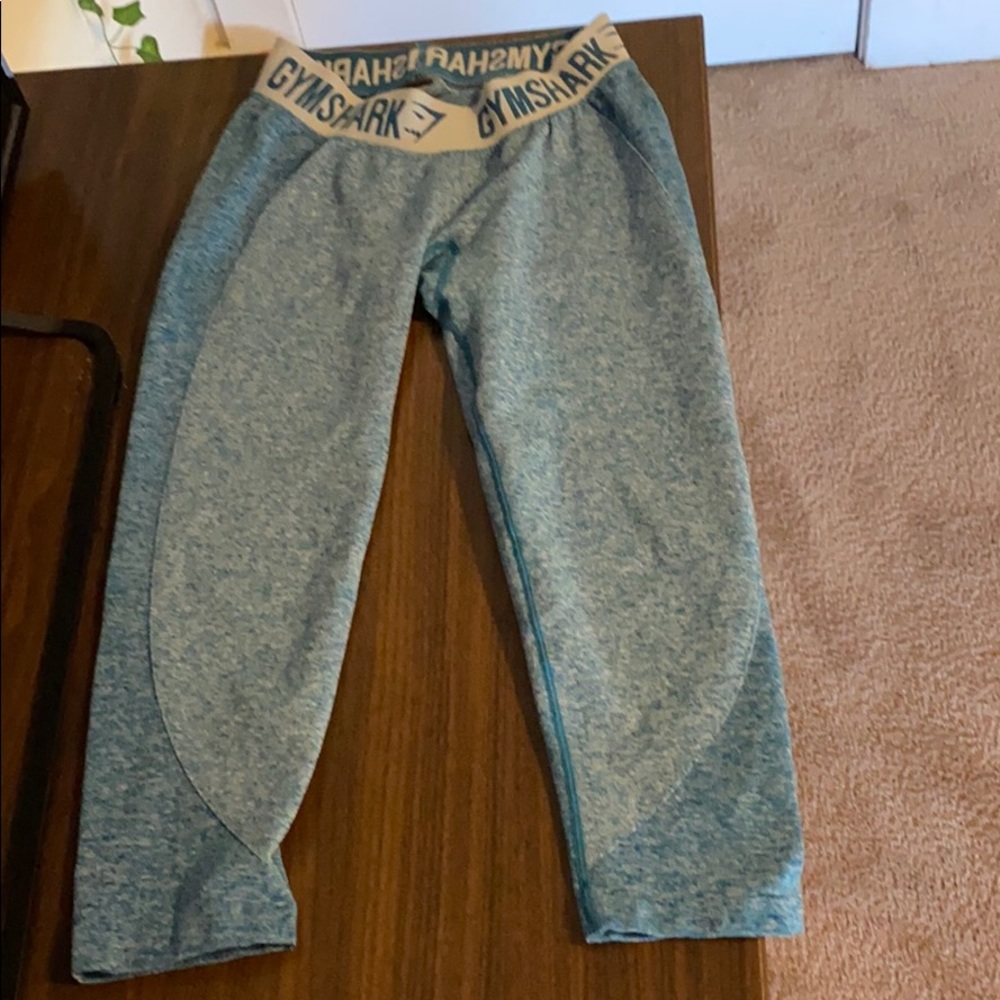 Gymshark blue S cropped leggings